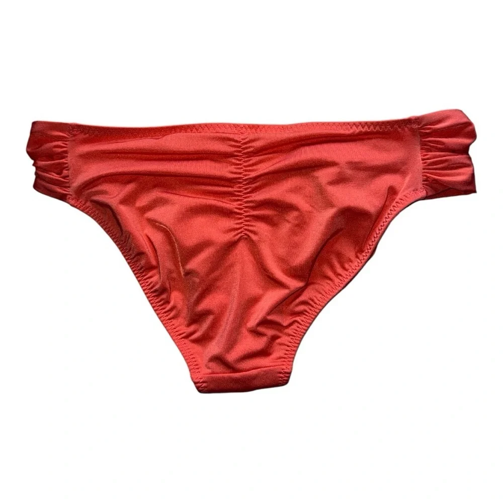 Athleta Coral Bikini Top Small Bottom Medium NWOT